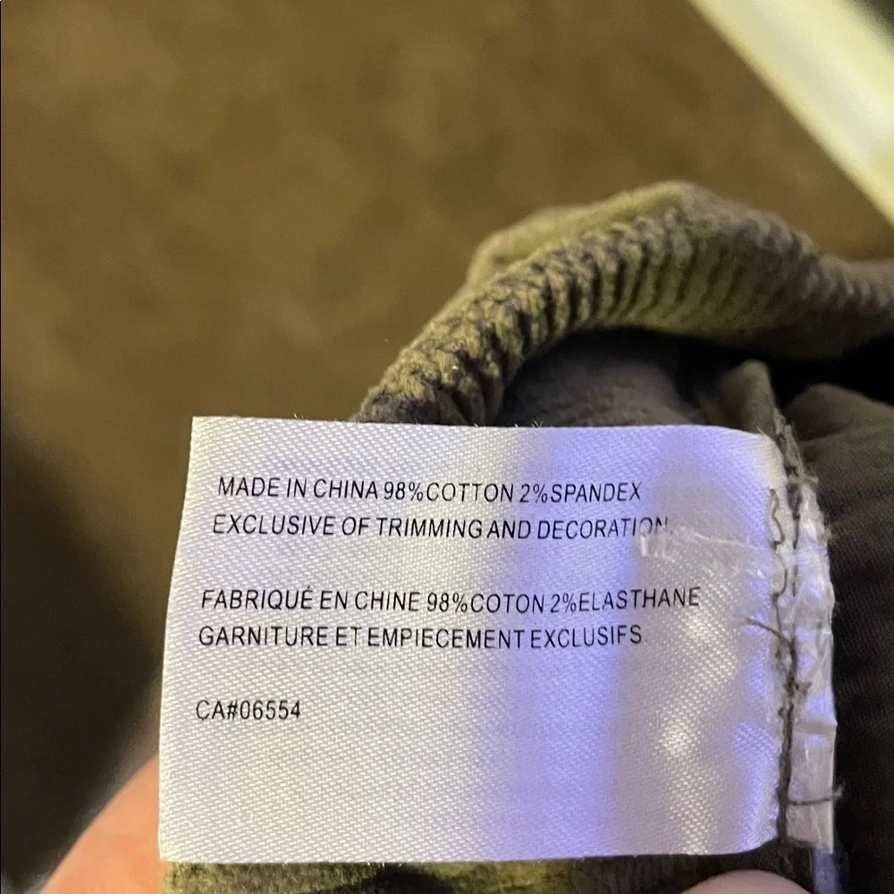 Olive Green Corduroy Pants sporting life. New with tags. - Picture 7 of 13